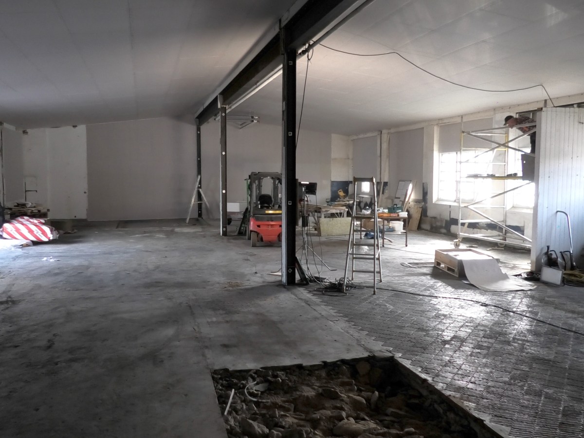 Uppdatering från byggnationen av vår nya&nbsp;boulehall